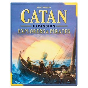 Catan Strategy Board Game: Explorers & Pirates Expansion for Ages 12 and up, fro